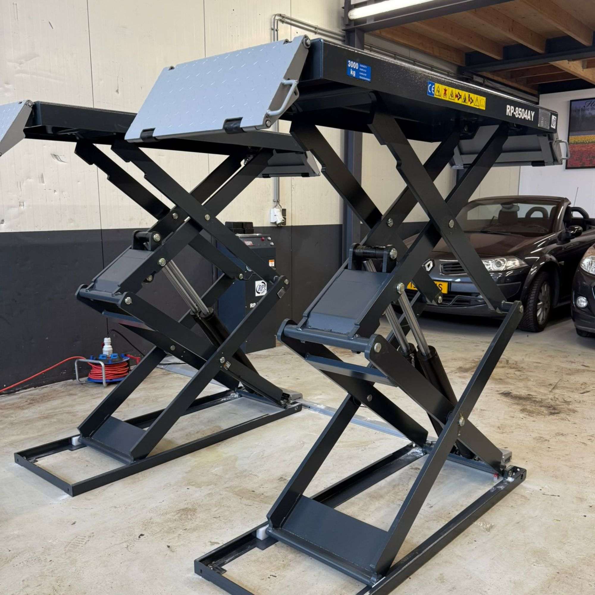 Schaarbrug Wielvrij RP-R-8504AY-ATC - Opbouw - 3T | RP-Tools (Antraciet) - Afbeelding 7