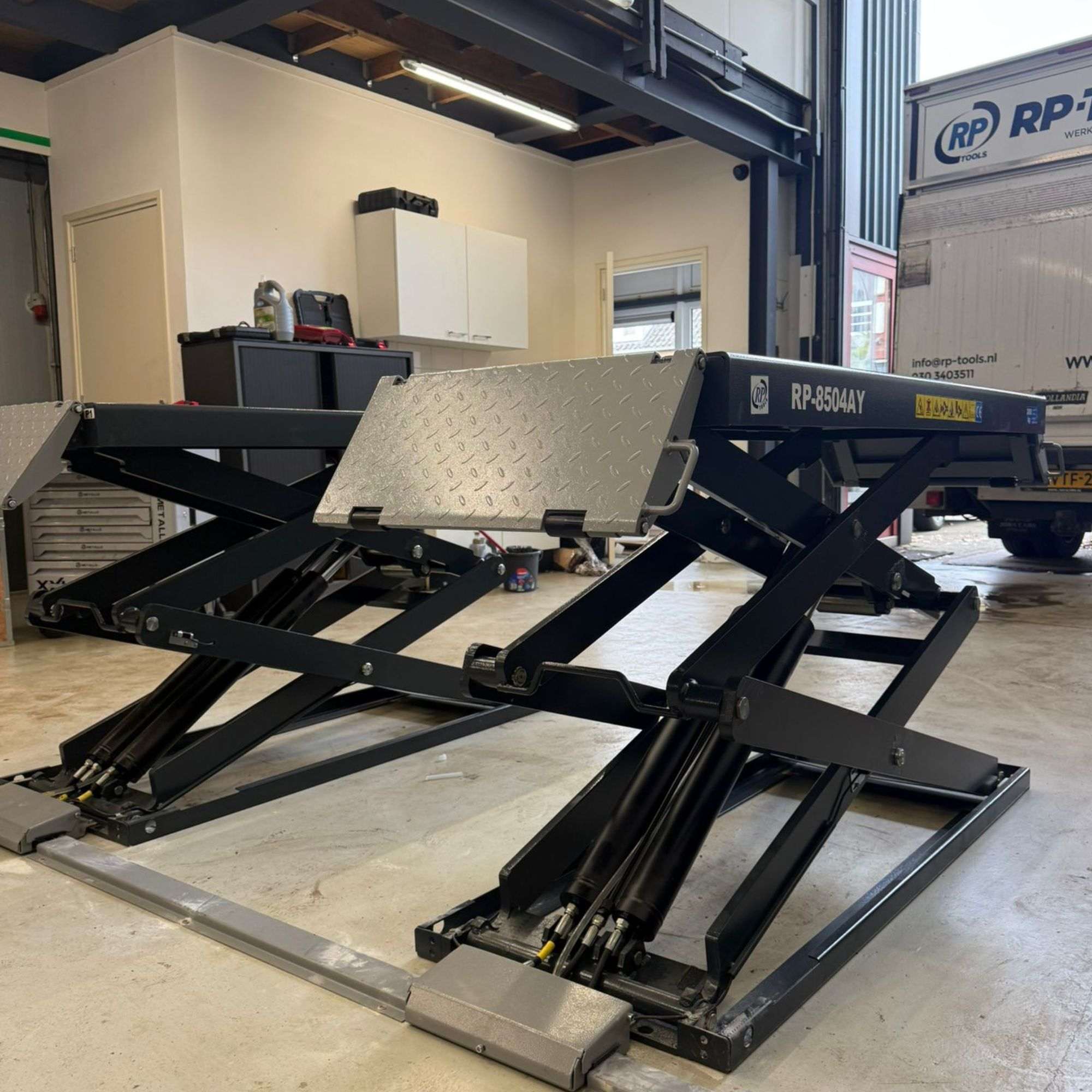 Schaarbrug Wielvrij RP-R-8504AY-ATC - Opbouw - 3T | RP-Tools (Antraciet) - Afbeelding 10
