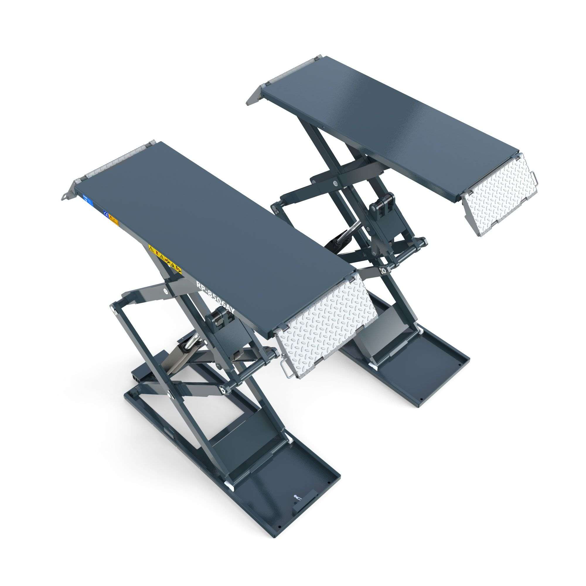 Schaarbrug Wielvrij RP-R-8506AY-ATC - Opbouw - 3,5T | RP-Tools (Antraciet) - Afbeelding 3