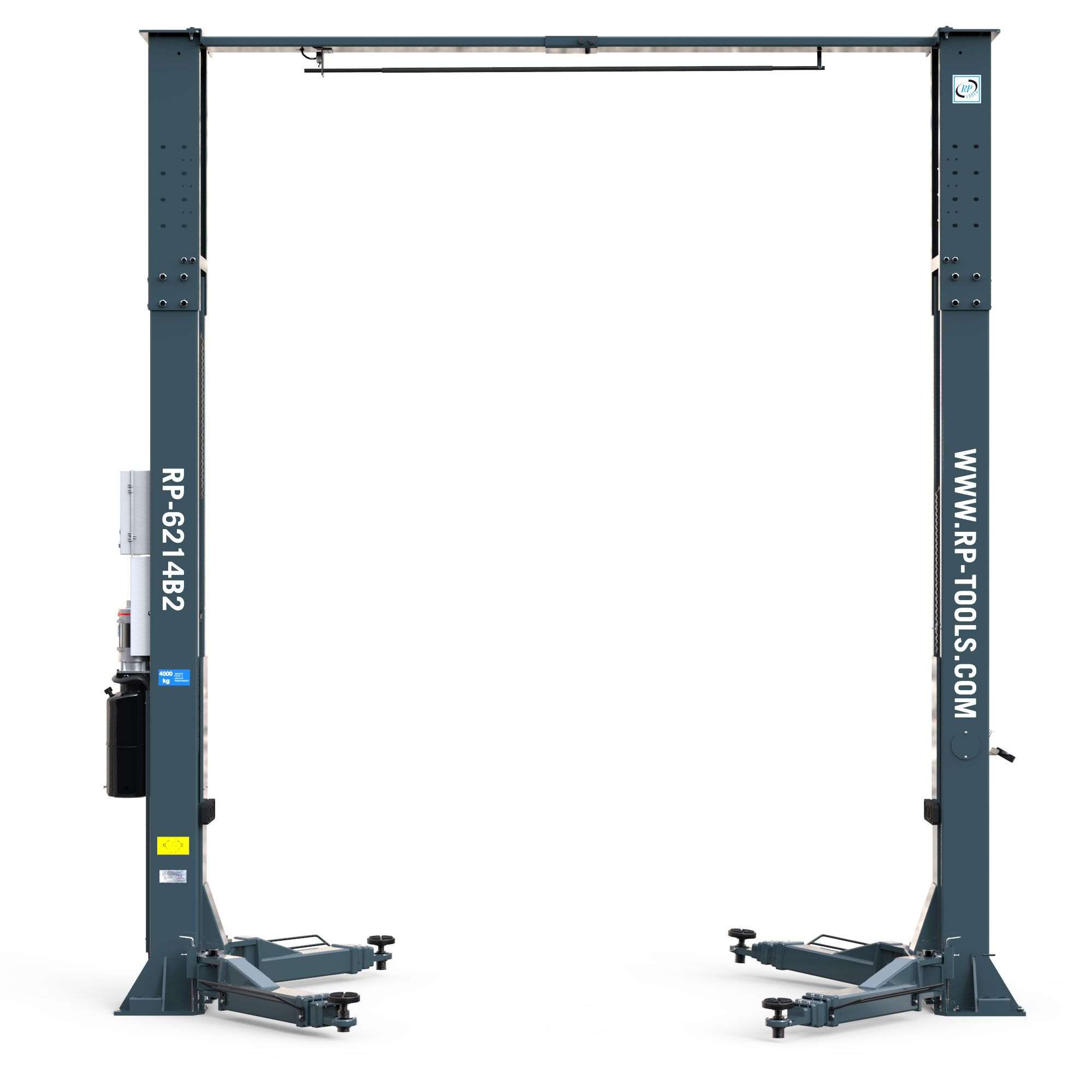 Hefbrug 2-kolommer RP-R-6214B2-ATC - Bovenbouw | RP-Tools (Antraciet) - Afbeelding 4