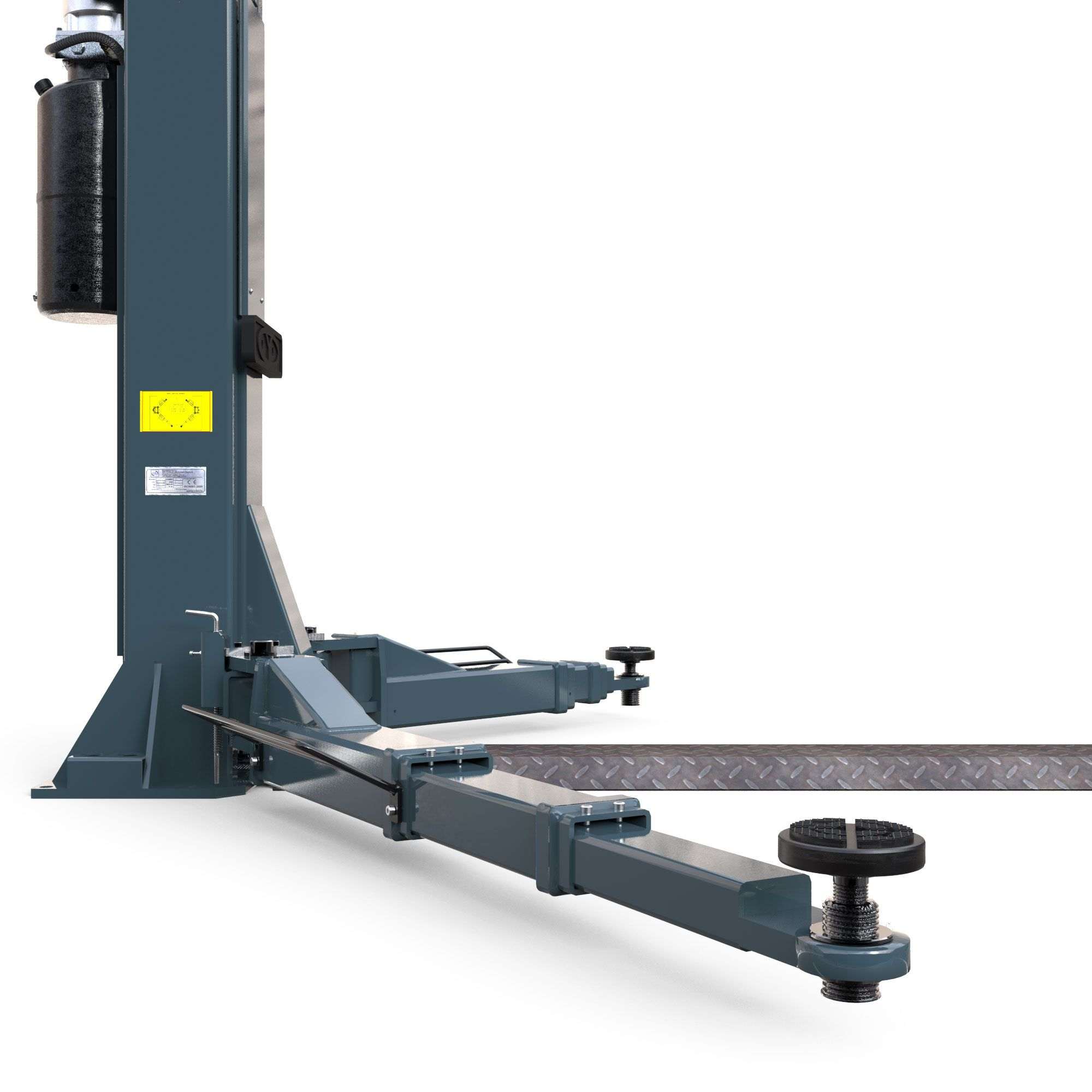 Hefbrug 2-kolommer RP-R-6254B2V-ATC - Onderbouw | RP-Tools (Antraciet) - Afbeelding 7