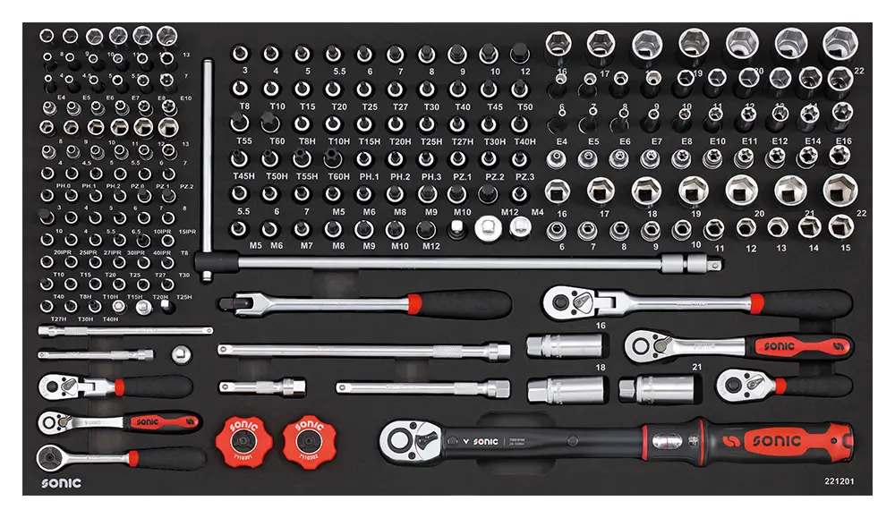 NEXT S12 toolbox 485-pcs | Sonic - Afbeelding 8