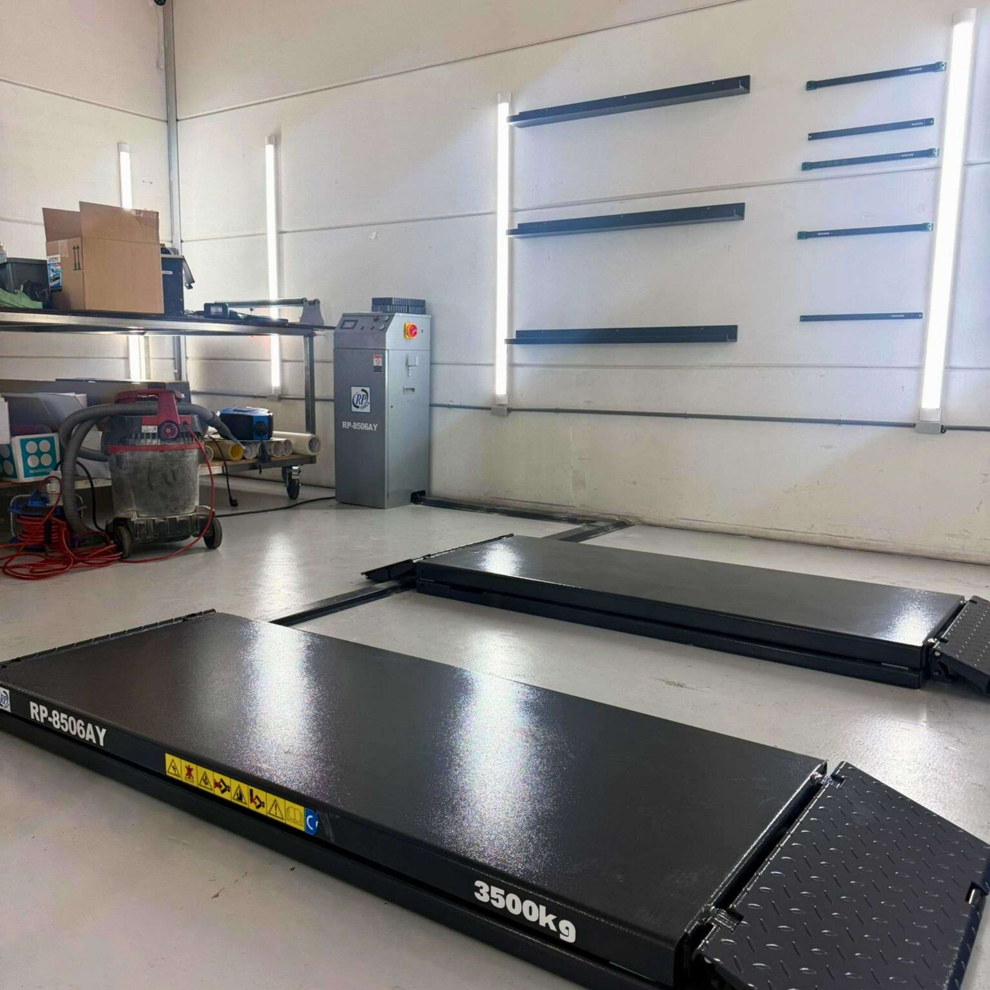 Schaarbrug Wielvrij RP-R-8506AY-ATC - Opbouw - 3,5T - 400V | RP-Tools (Antraciet) - Afbeelding 7