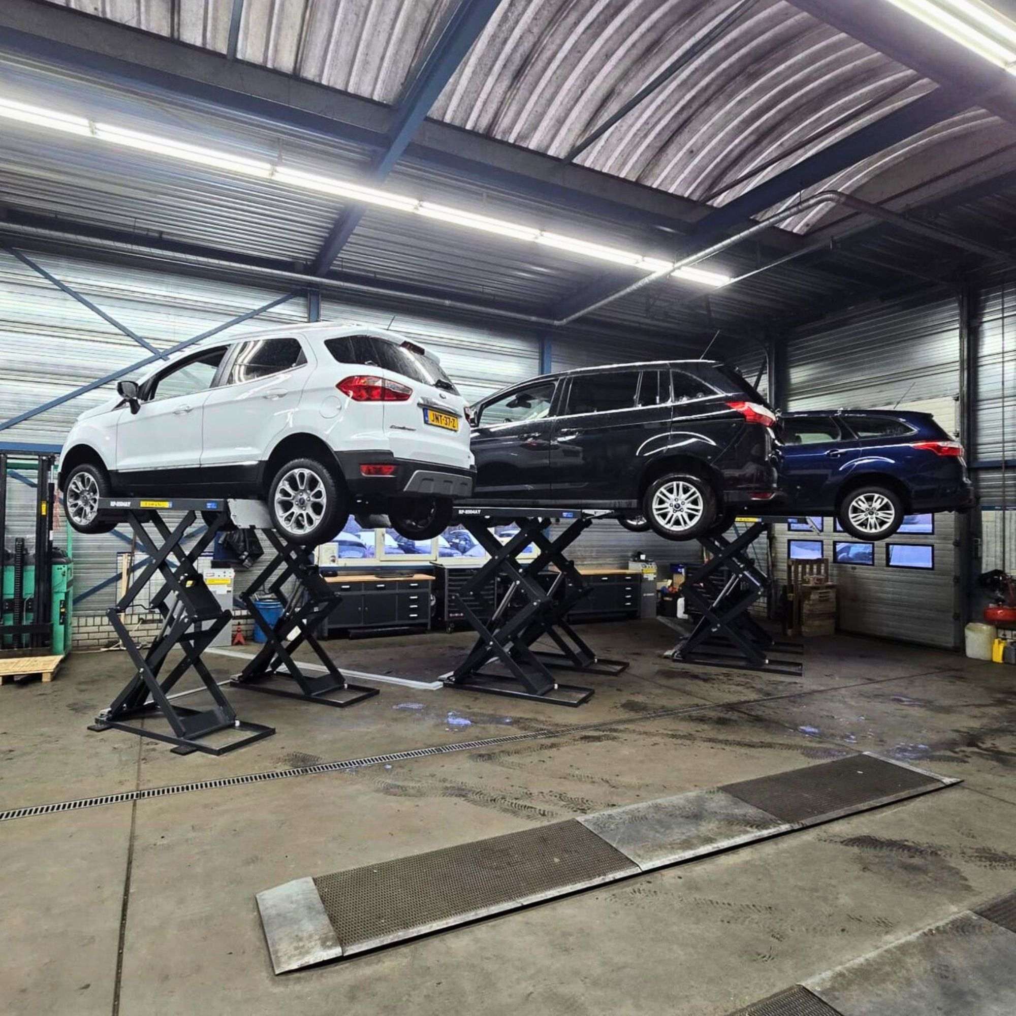 Schaarbrug Wielvrij RP-R-8506AY-ATC - Opbouw - 3,5T - 400V | RP-Tools (Antraciet) - Afbeelding 6