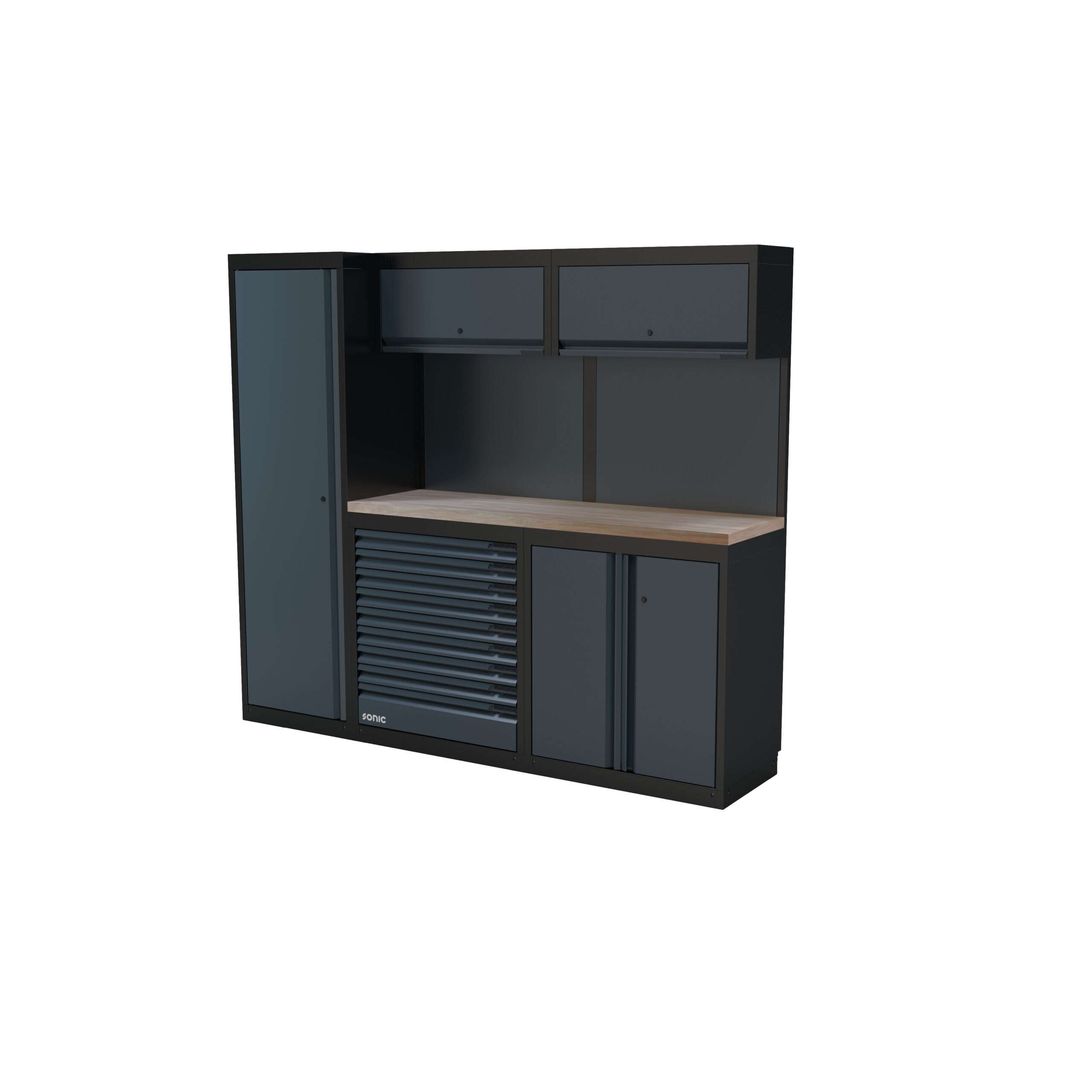 NEXT MSS opstelling 4930602 - houten werkblad hoog - 2300mm | Sonic