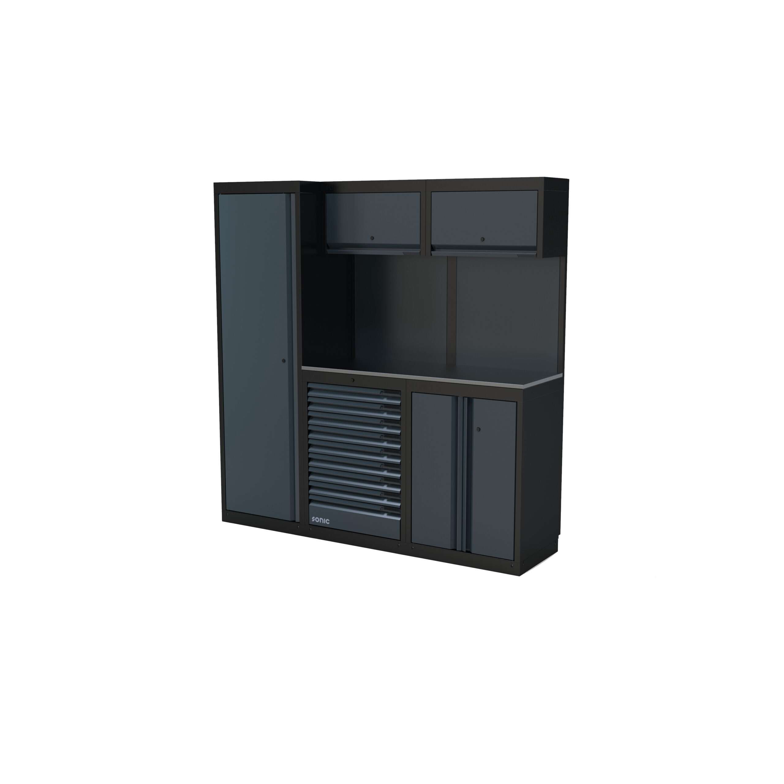 NEXT MSS opstelling 4930709 - rvs werkblad hoog - 1958mm | Sonic