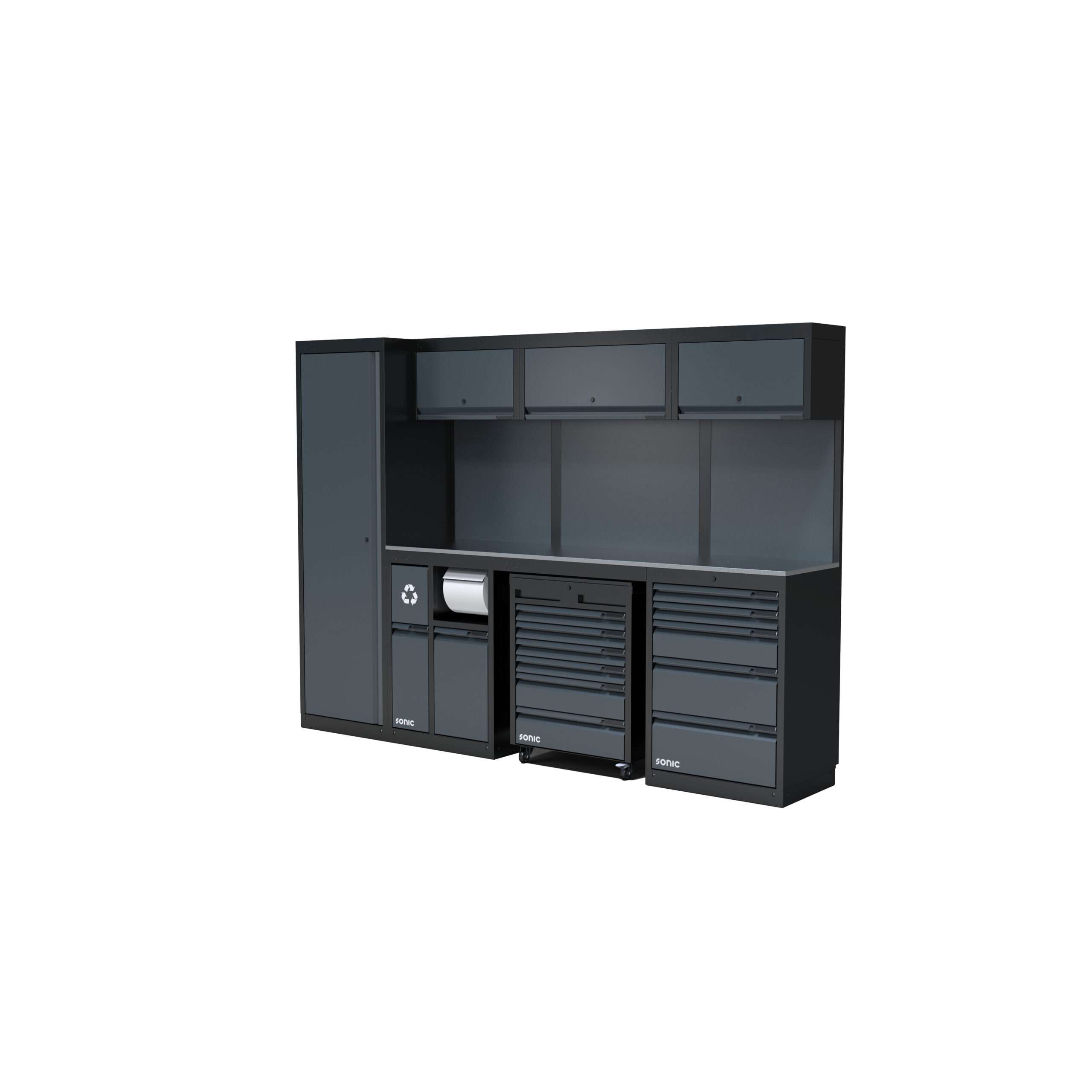 NEXT MSS opstelling 4930711 - rvs werkblad hoog - 2803mm | Sonic