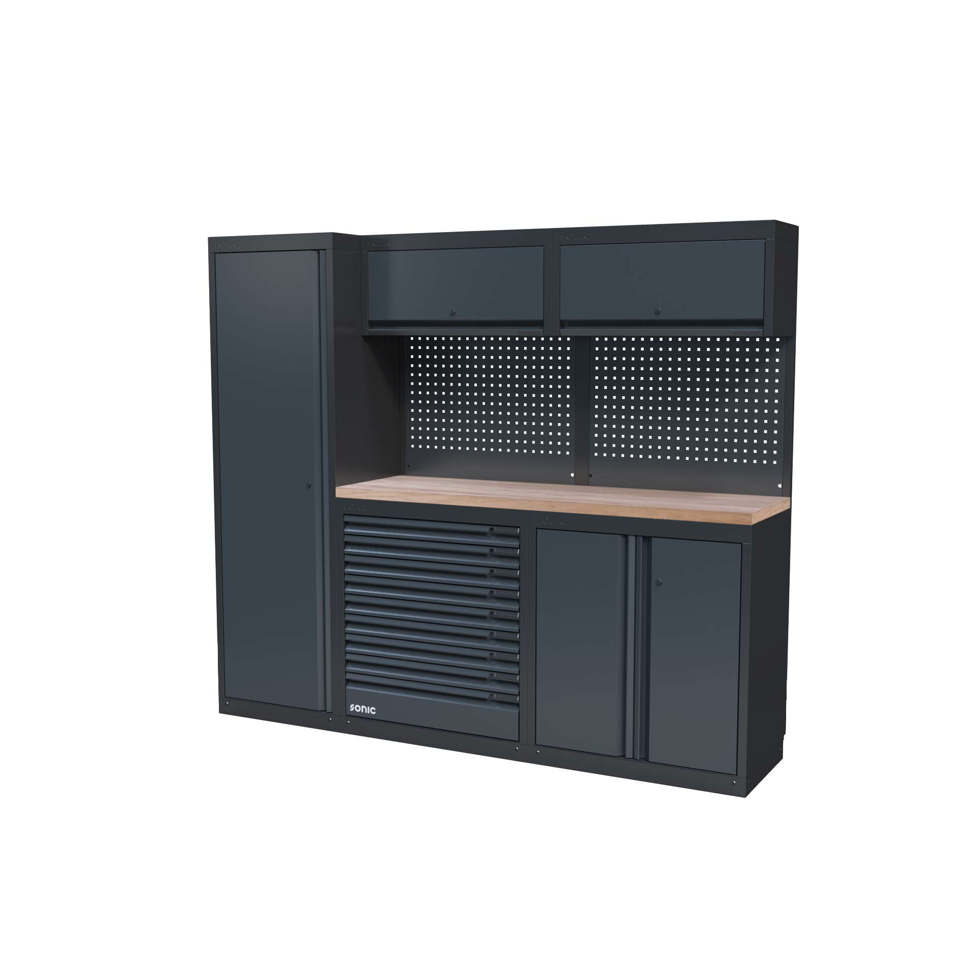 NEXT MSS opstelling 4930802 - houten werkblad hoog - 2300mm | Sonic