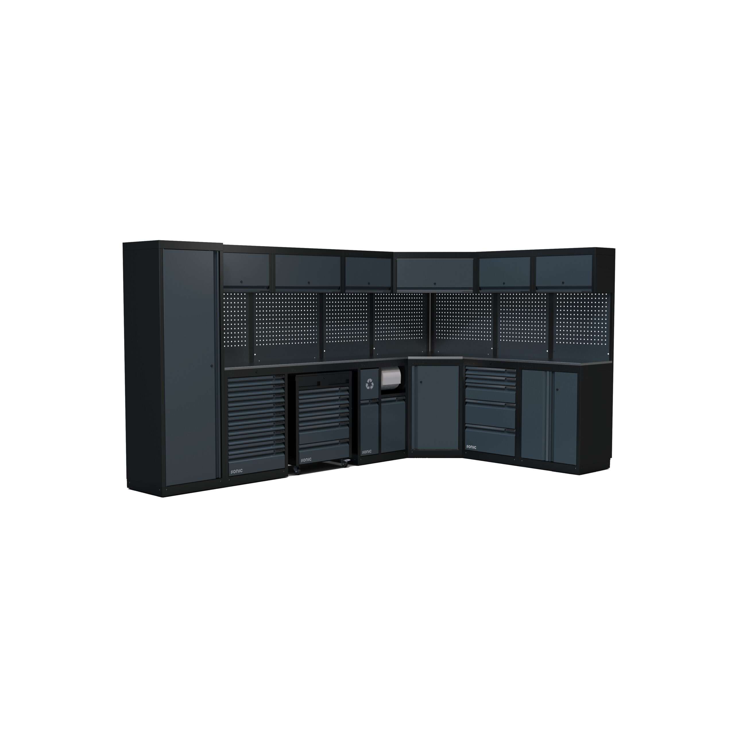 NEXT MSS opstelling 4930906 - rvs werkblad hoog - 5026mm | Sonic